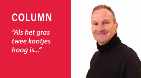 Afbeelding van Peter Perton met een quote van de column